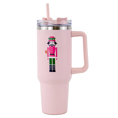 Nutcracker Tumbler   Pink/Multi   40oz