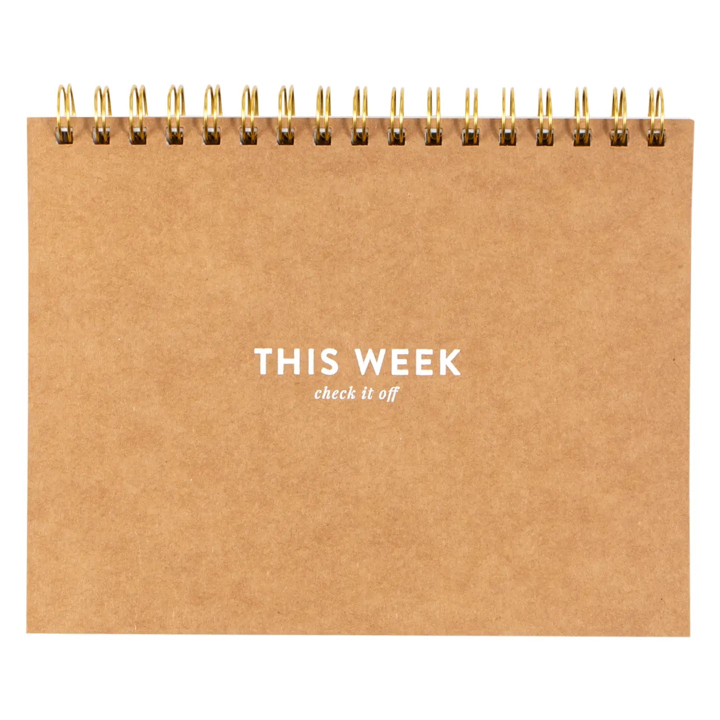 Undated Spiral Weekly Planner | 7" x 9" Weekly To-Do Planner