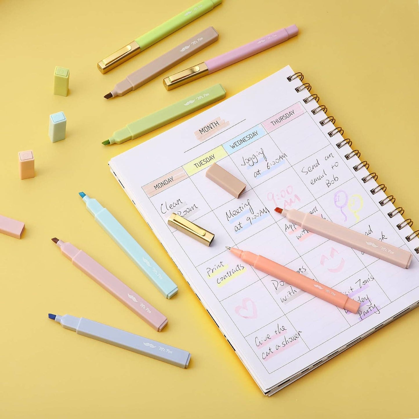 Pastel Bible Highlighters & Pens