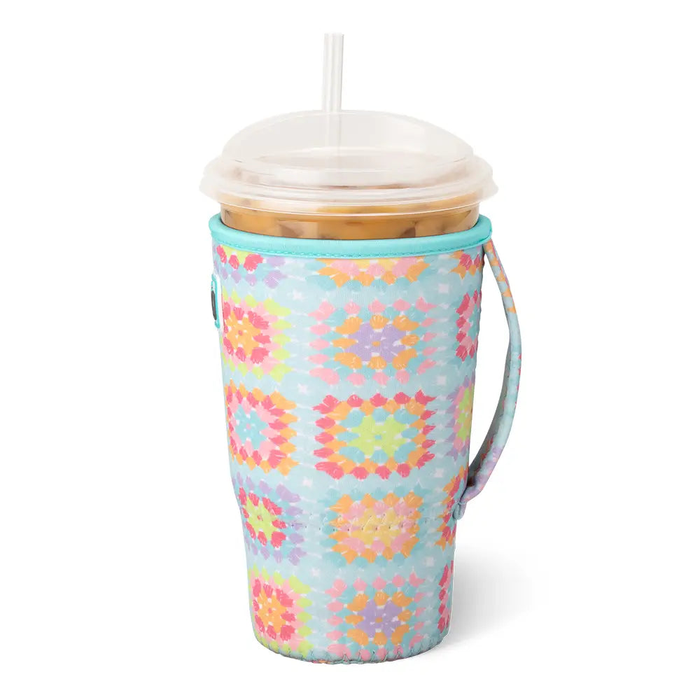 Med. Granny Squares Iced Cup Coolie