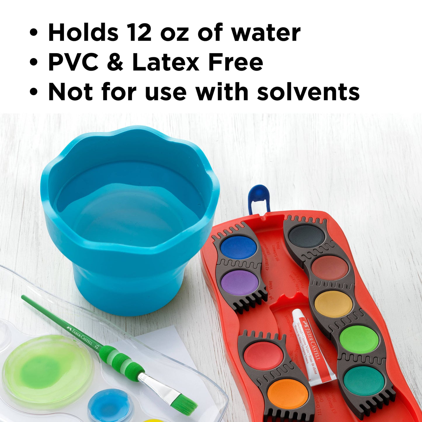 Clic & Go Collapsable Water Cup for Painting