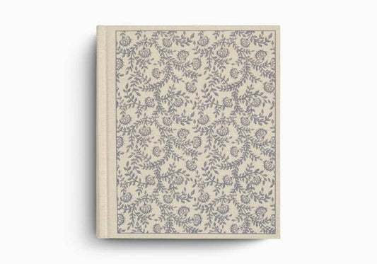 ESV Journaling Bible | Cloth over Board | Flowers Design | Wide Ruled Margins