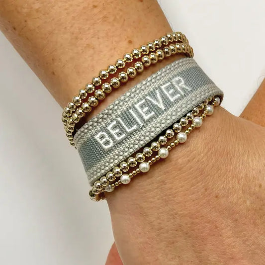 Believer Woven Bracelet