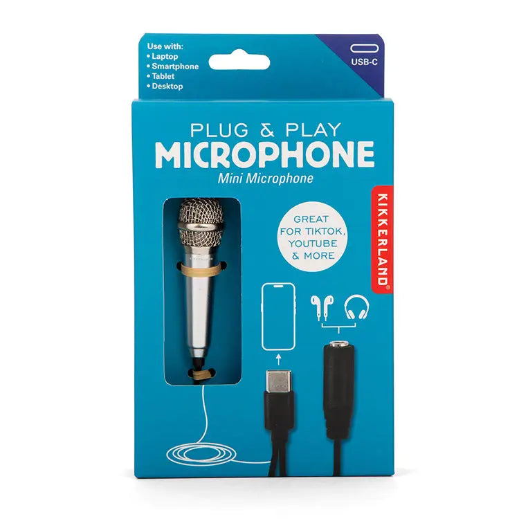 Plug & Play Microphone – Six Arrows Farm and Gift
