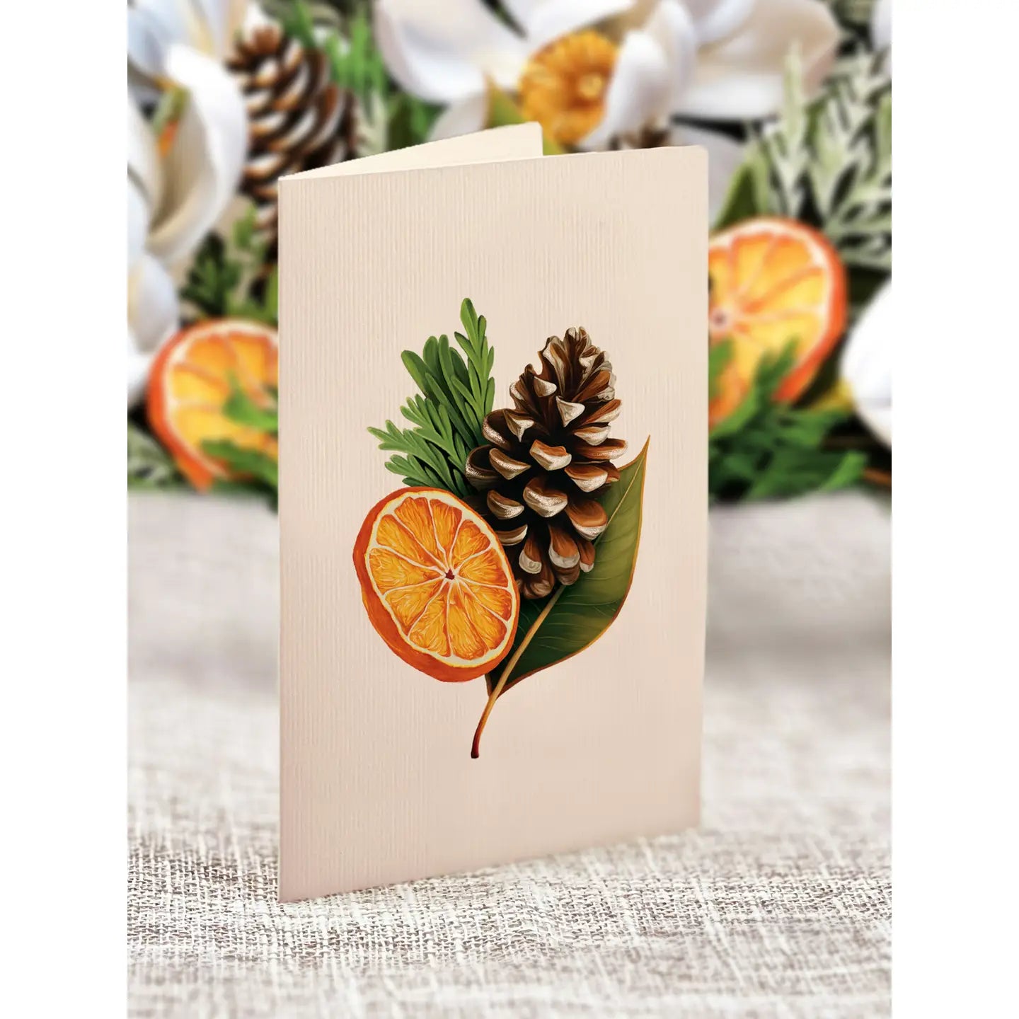 Winter Magnolia Greeting Card