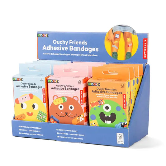 Ouchy Friends Adhesive Bandages