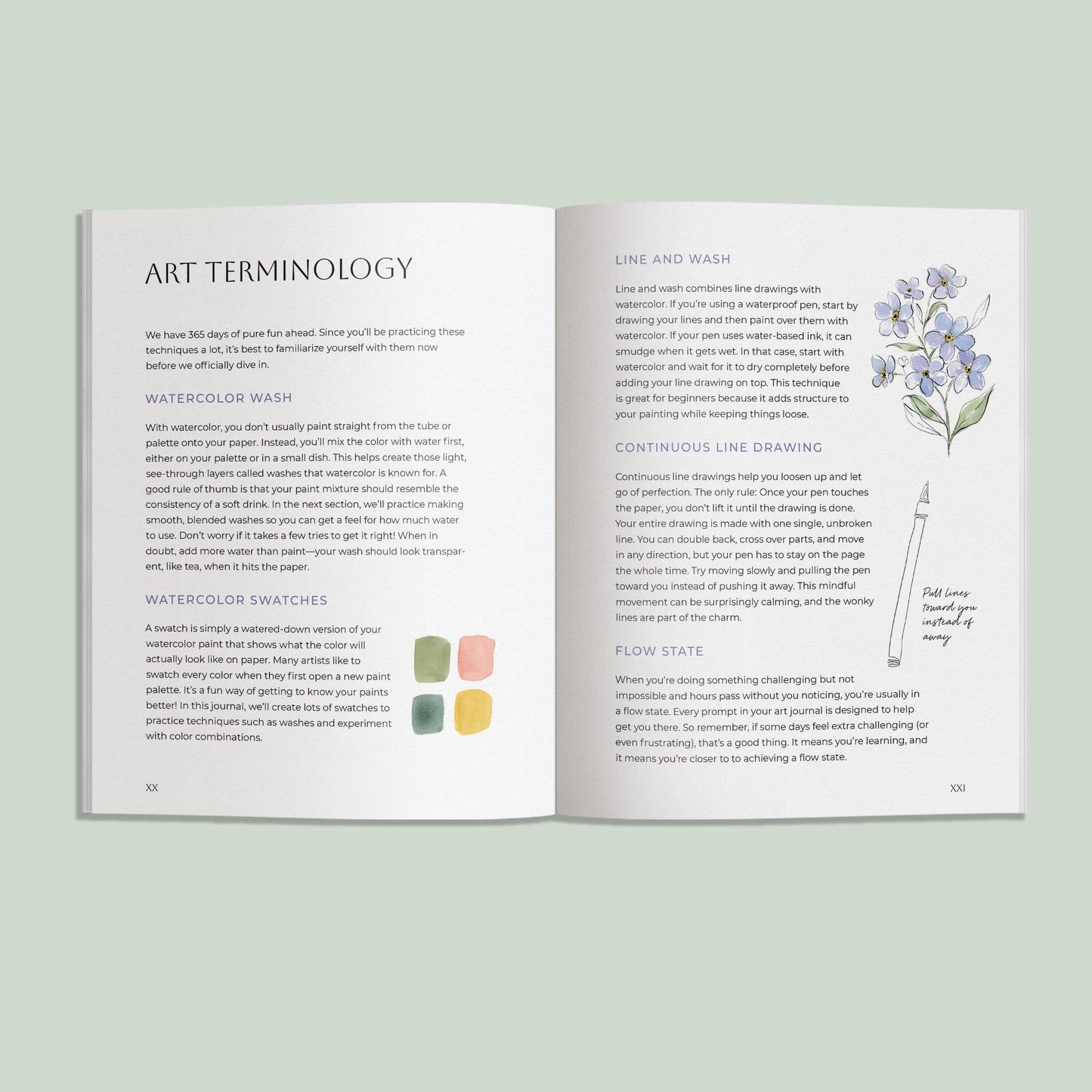 Bloom Mini Coloring Book | Floral Coloring Book for Adults