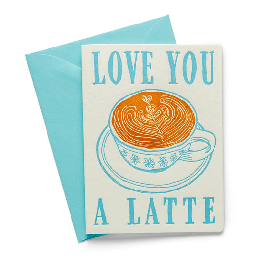 Love You Latte Card