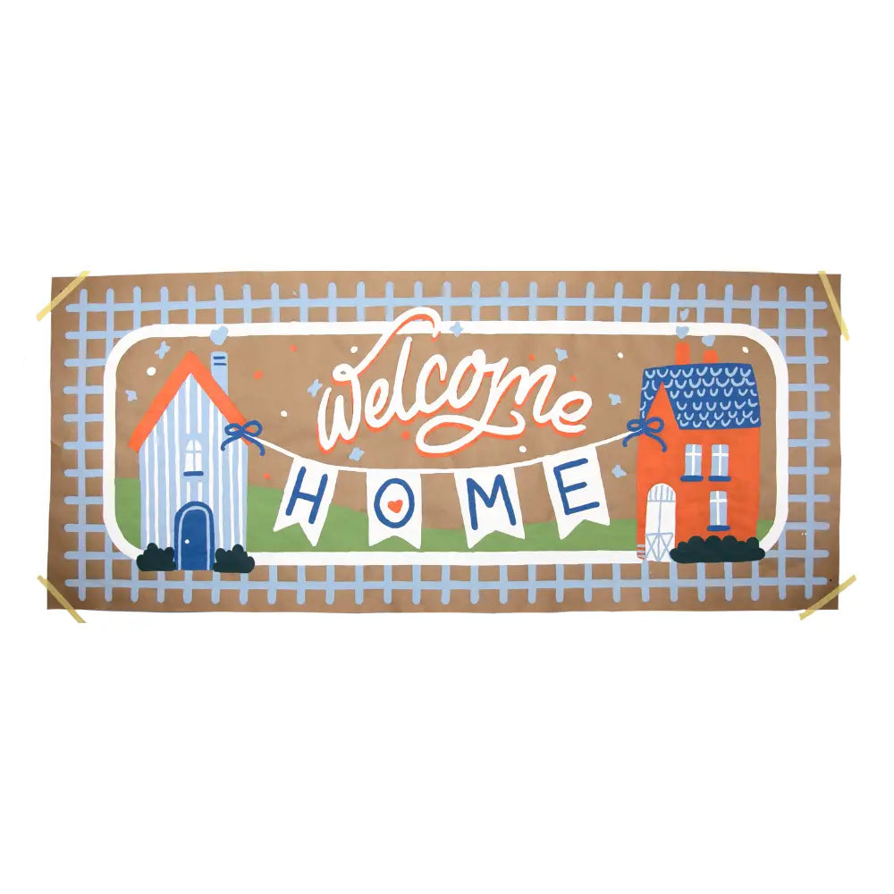 Welcome Home DIY Banner by Numbers™ Kit