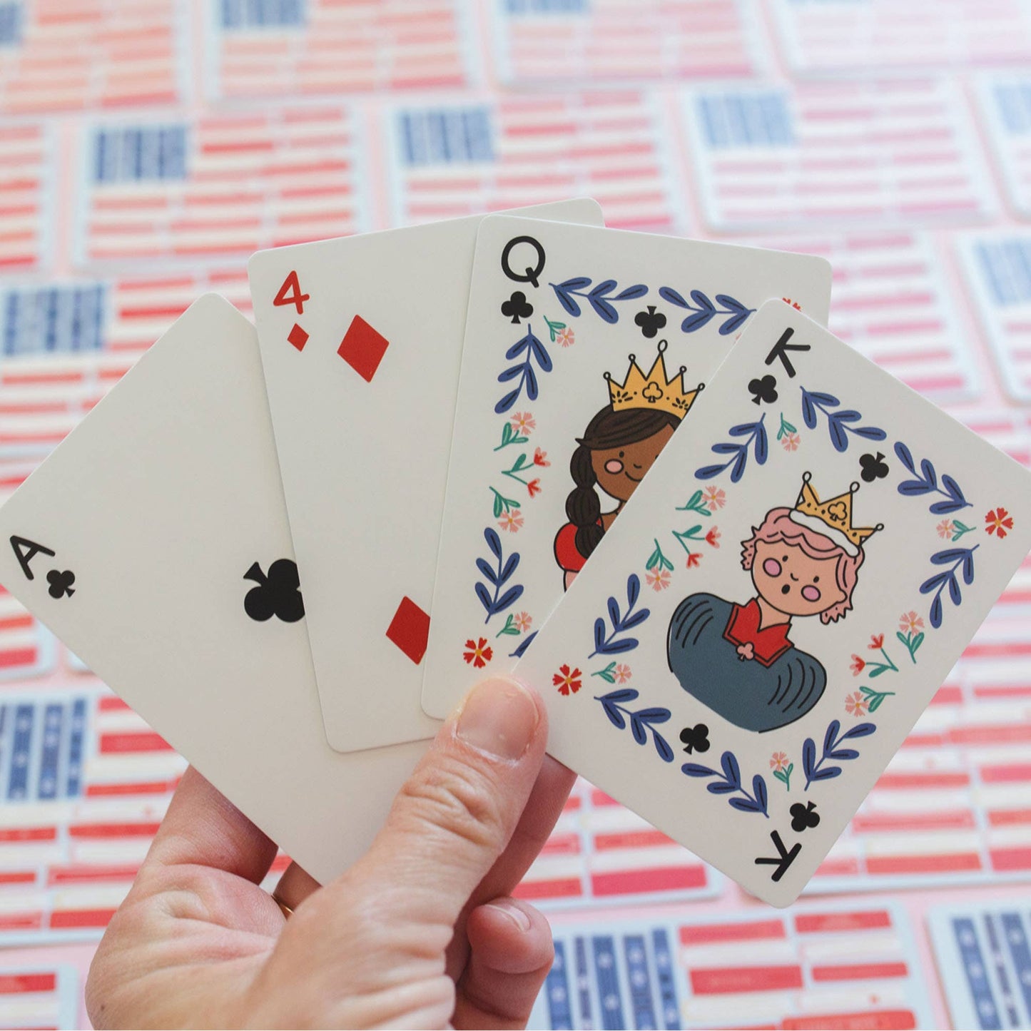 American Flag Books Deck of Cards