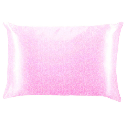 Pink Silky Satin Pillowcase