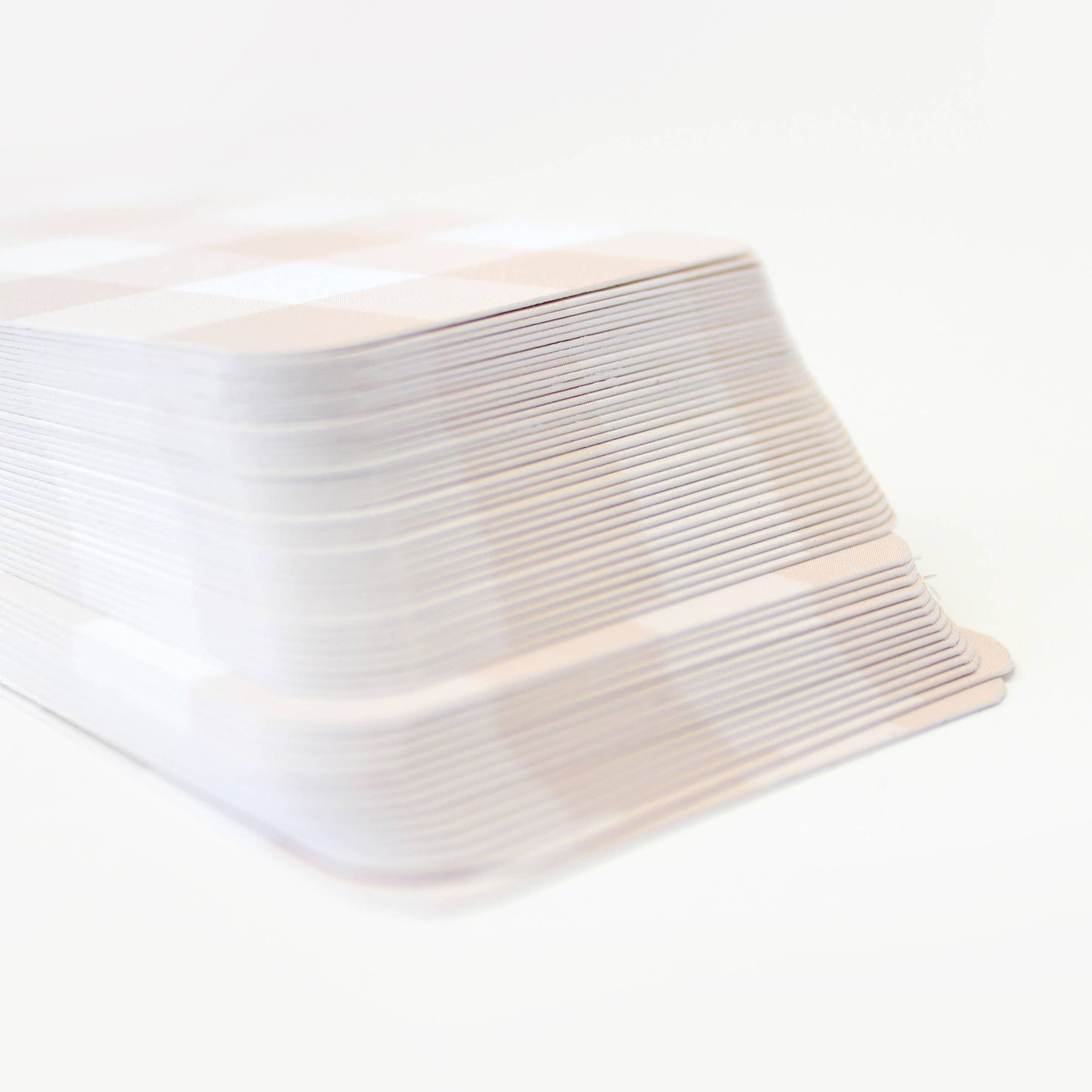 Putty Gingham Pocket Notes™