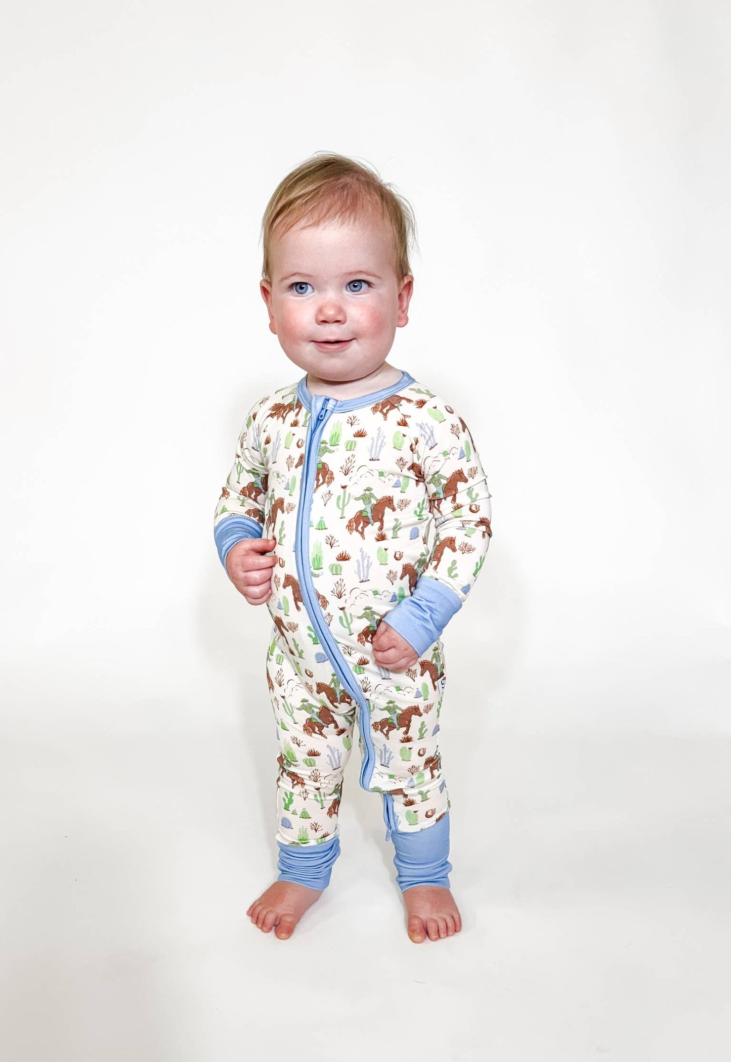 Saddle Up, Cowboy Convertible Zip PJs