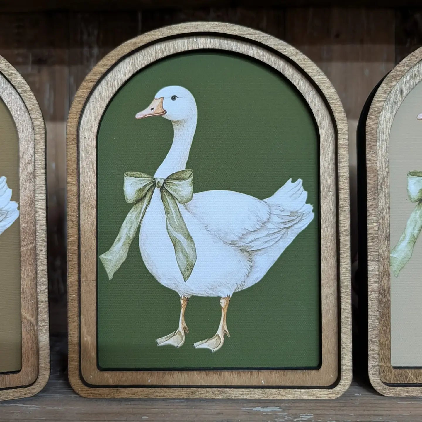 Spring Goose  Arch Top Art