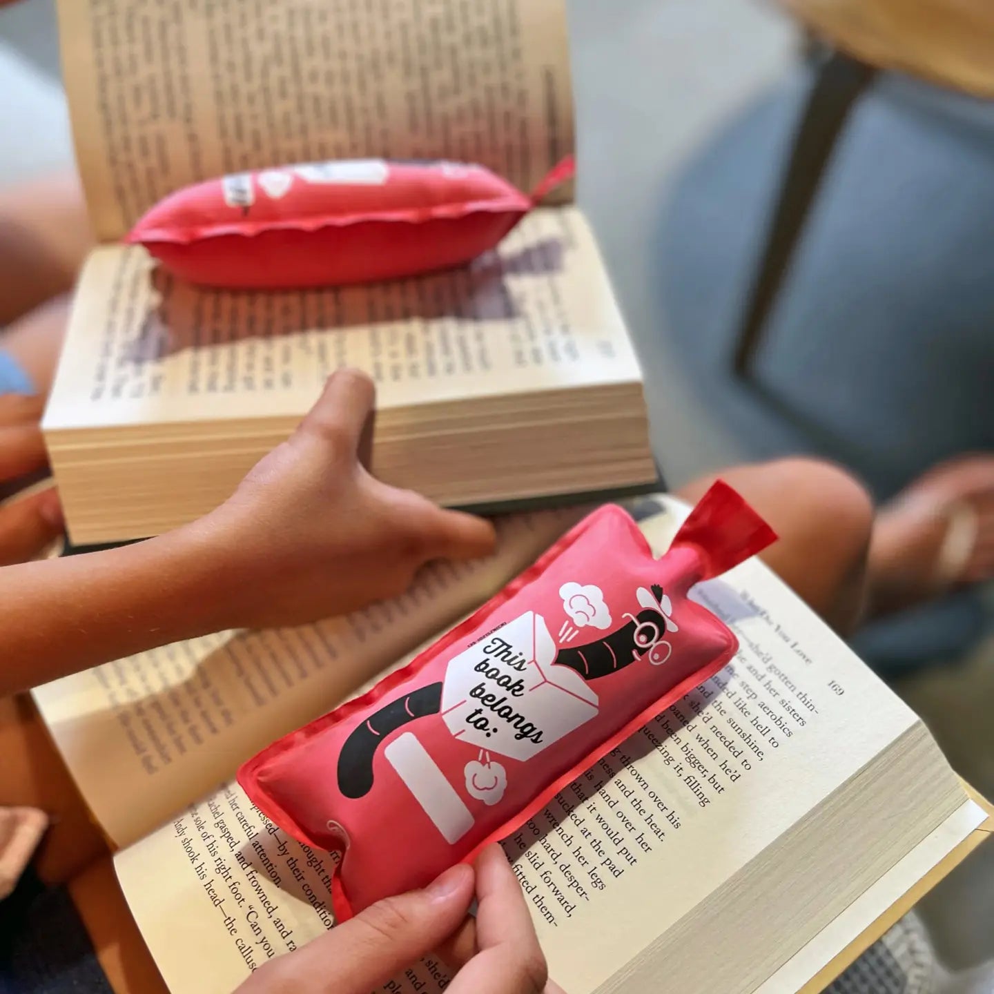 Bookie Cushion Bookmark