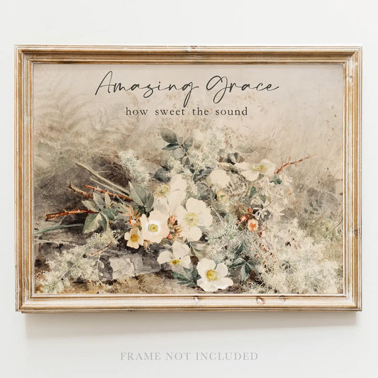 Amazing Grace Art 8x10