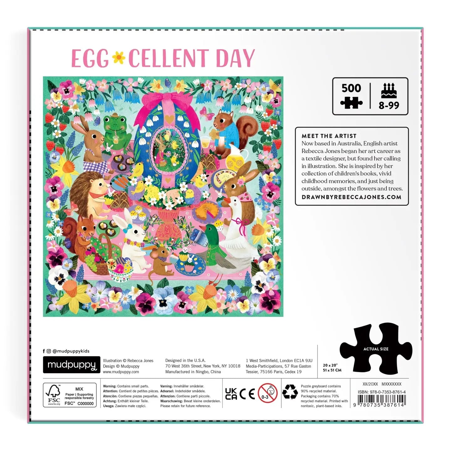 Egg-Cellent Day Family Puzzle