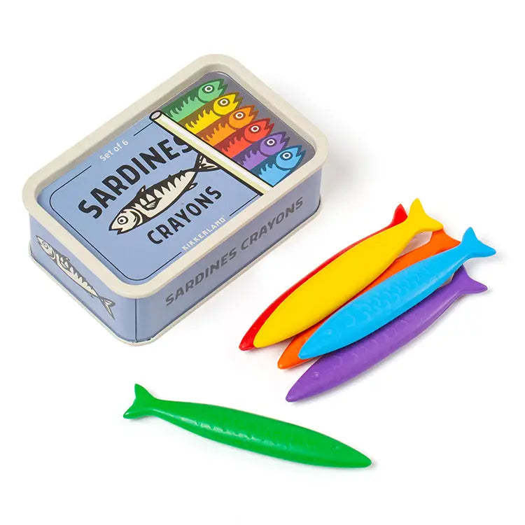 Sardine Crayon Set