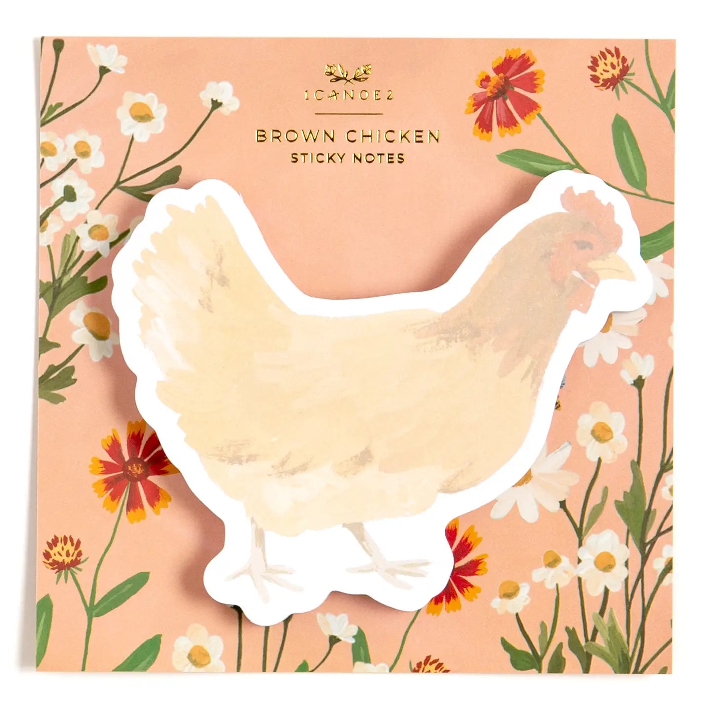 Brown Chicken Sticky Notes