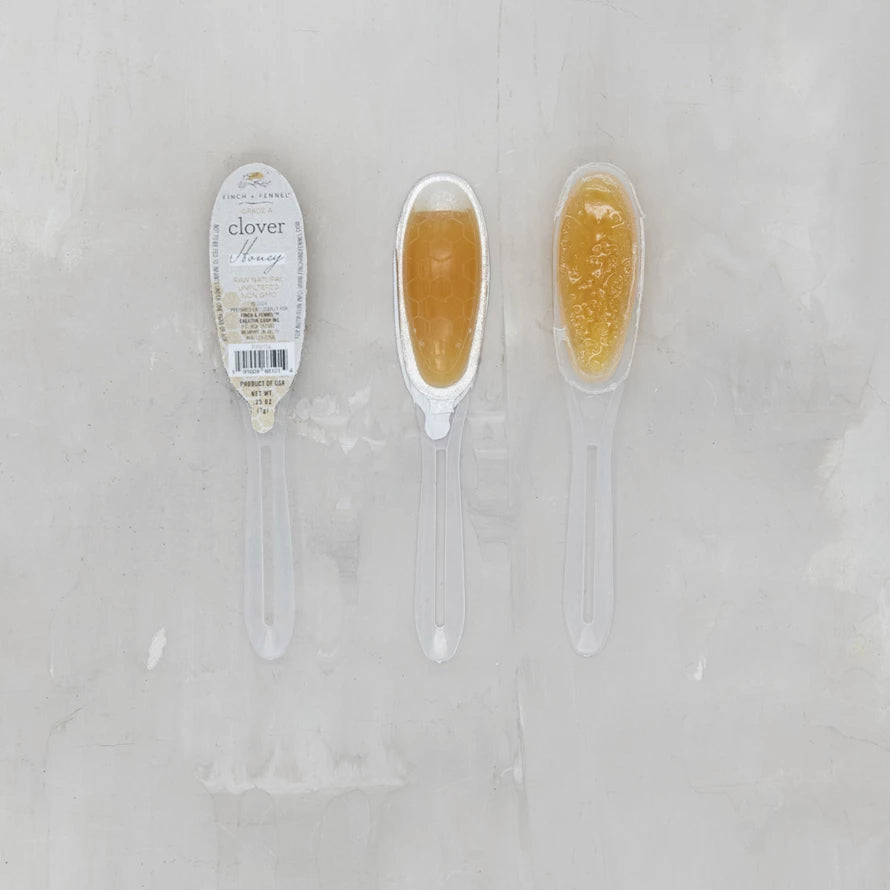 Clover Plastic Honey Spoon