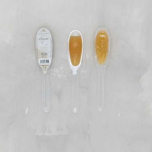 Clover Plastic Honey Spoon