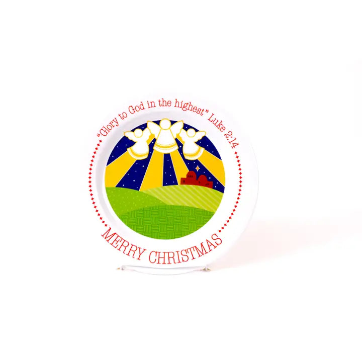 Christmas Child's Plate