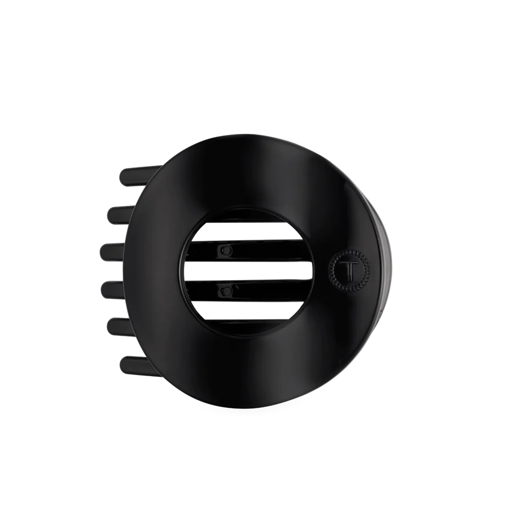TELETIES Circle Flat Hair Clip – Multiple Sizes & Colors