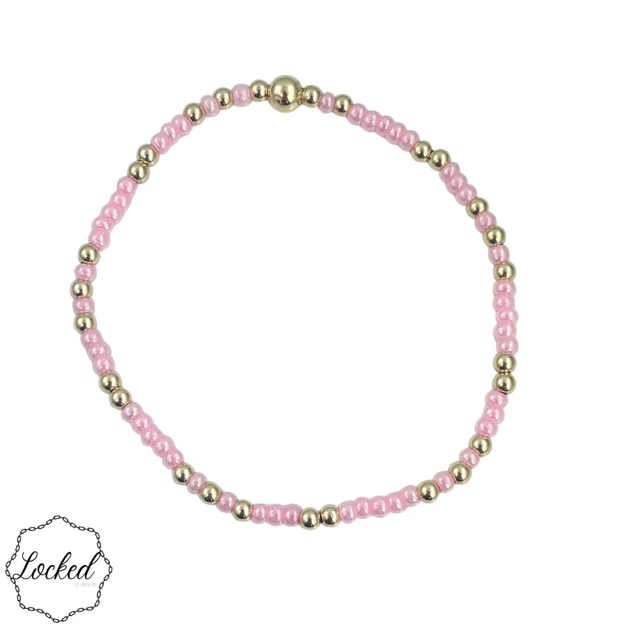Pink Glimmer Bracelet