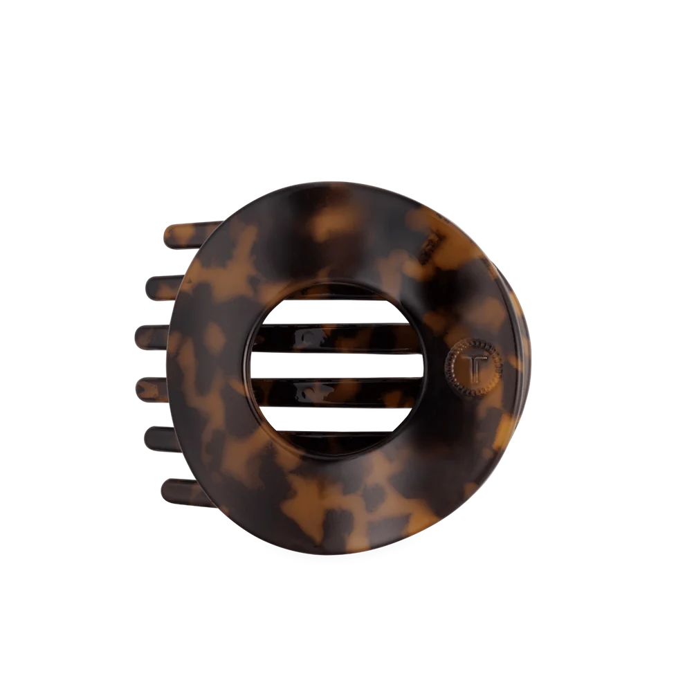 TELETIES Circle Flat Hair Clip – Multiple Sizes & Colors